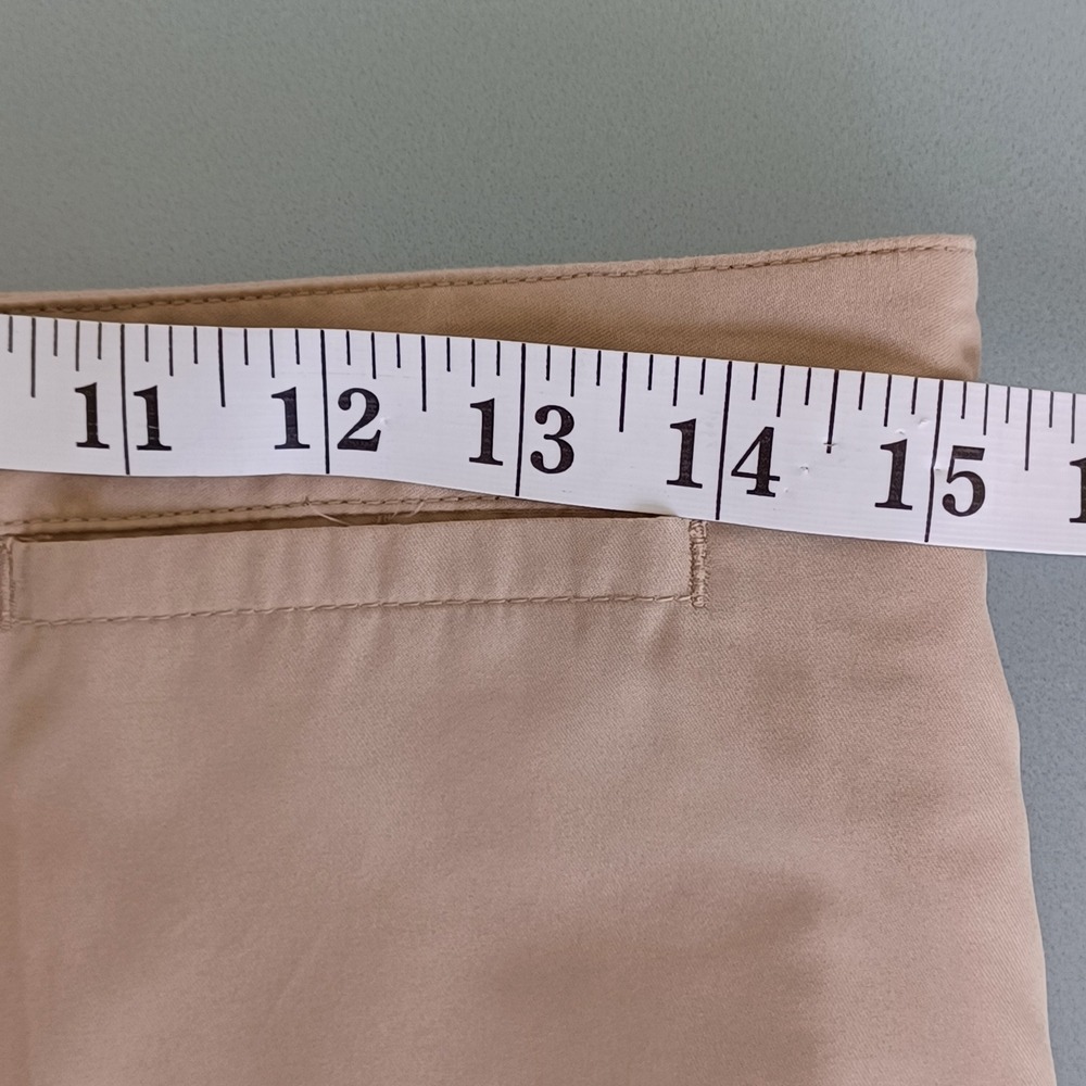 Lizgolf Liz‎ Claiborne Tan Coolmax Performance Golf Shorts Womens Size 8 Khaki - Picture 3 of 10